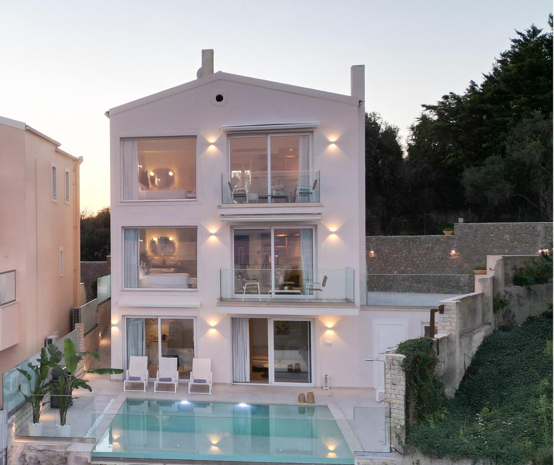 Achillion Luxury Corfu Villa & Suites Perama  Exterior foto