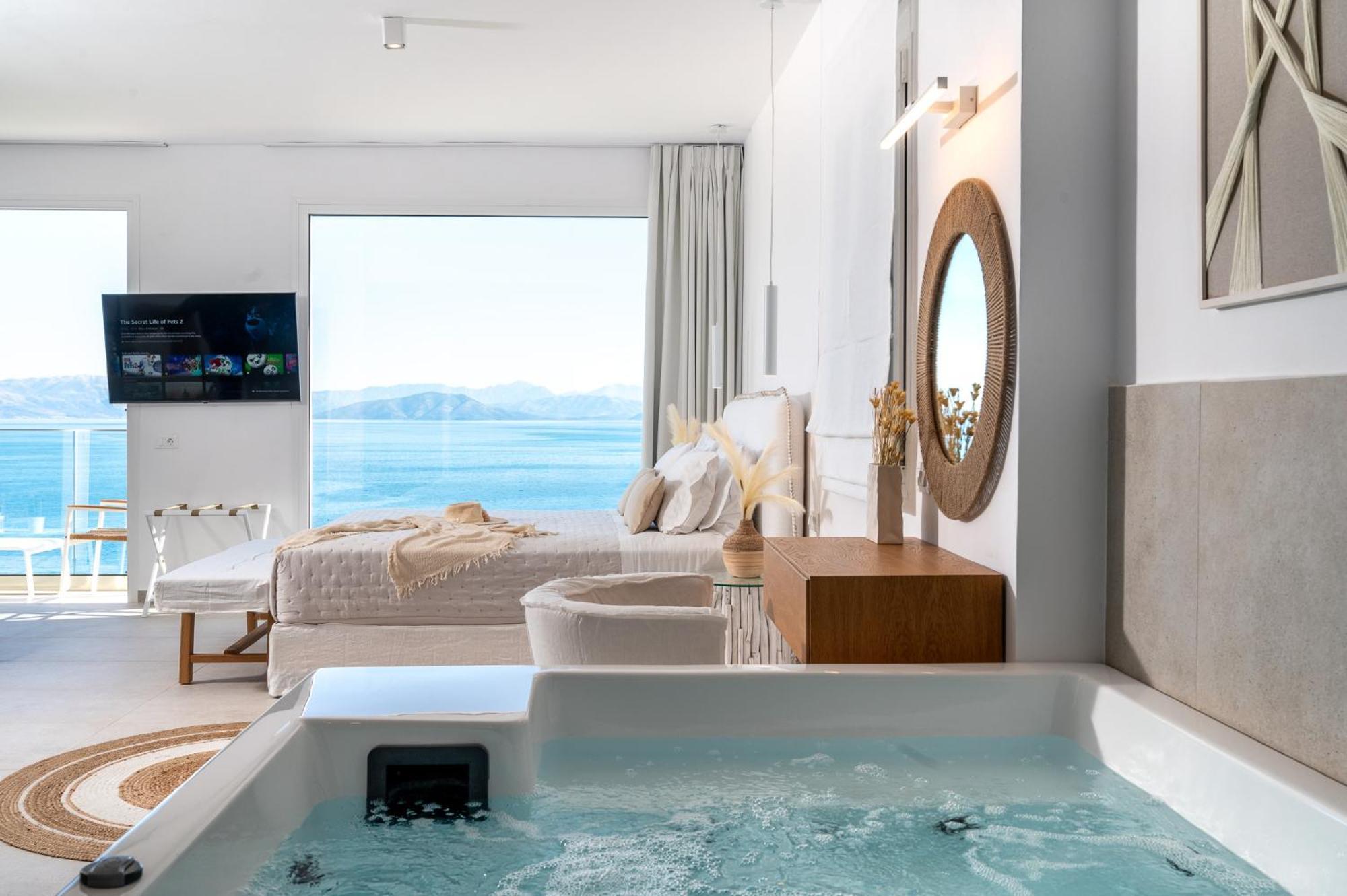 Achillion Luxury Corfu Villa & Suites Perama  Exterior foto