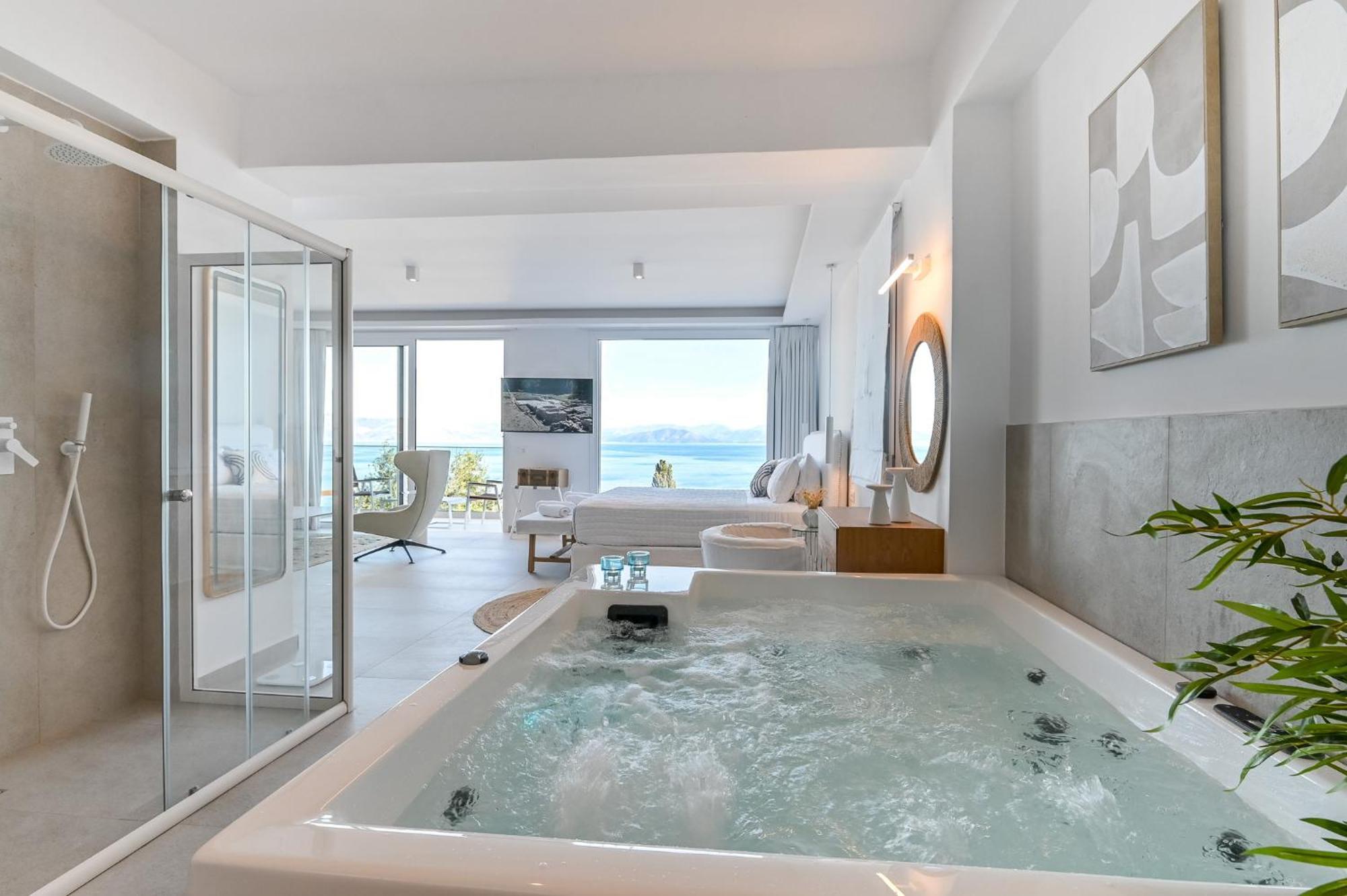 Achillion Luxury Corfu Villa & Suites Perama  Exterior foto